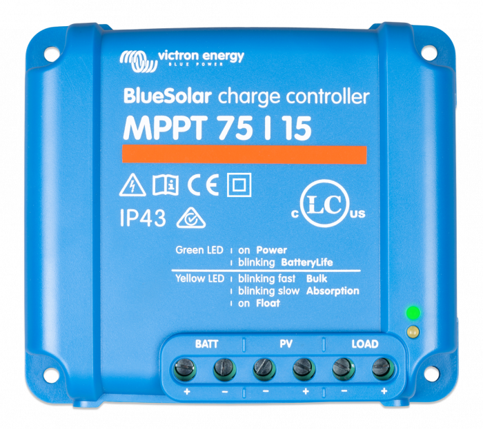 incarcator solar 12v 24v 15a victron energy bluesolar mppt 75/15 (12/24v-15a) - imagine 6